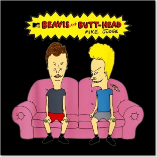 beavis and butthead Posters and Art